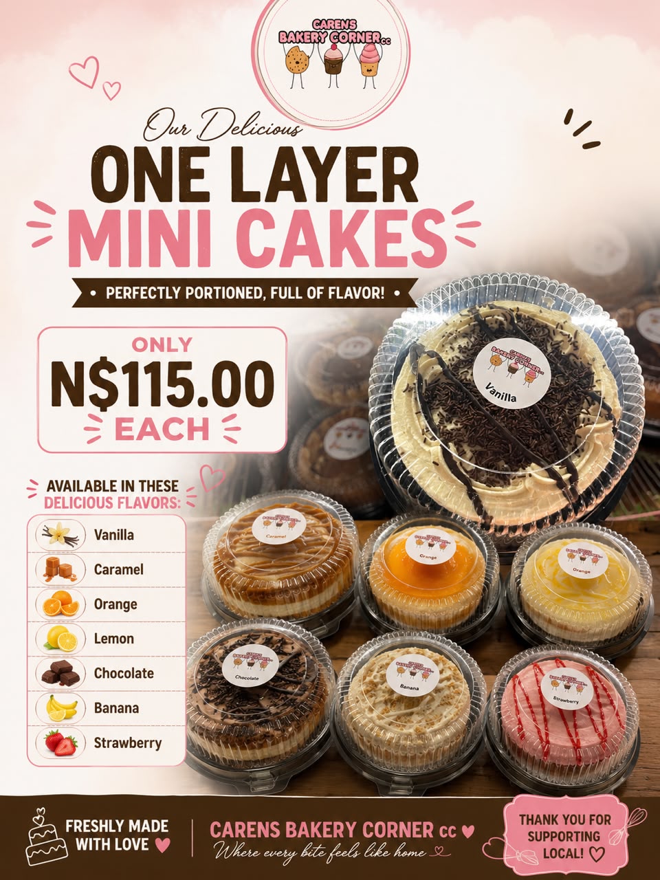 Mini Cake — Carens Bakery Corner CC