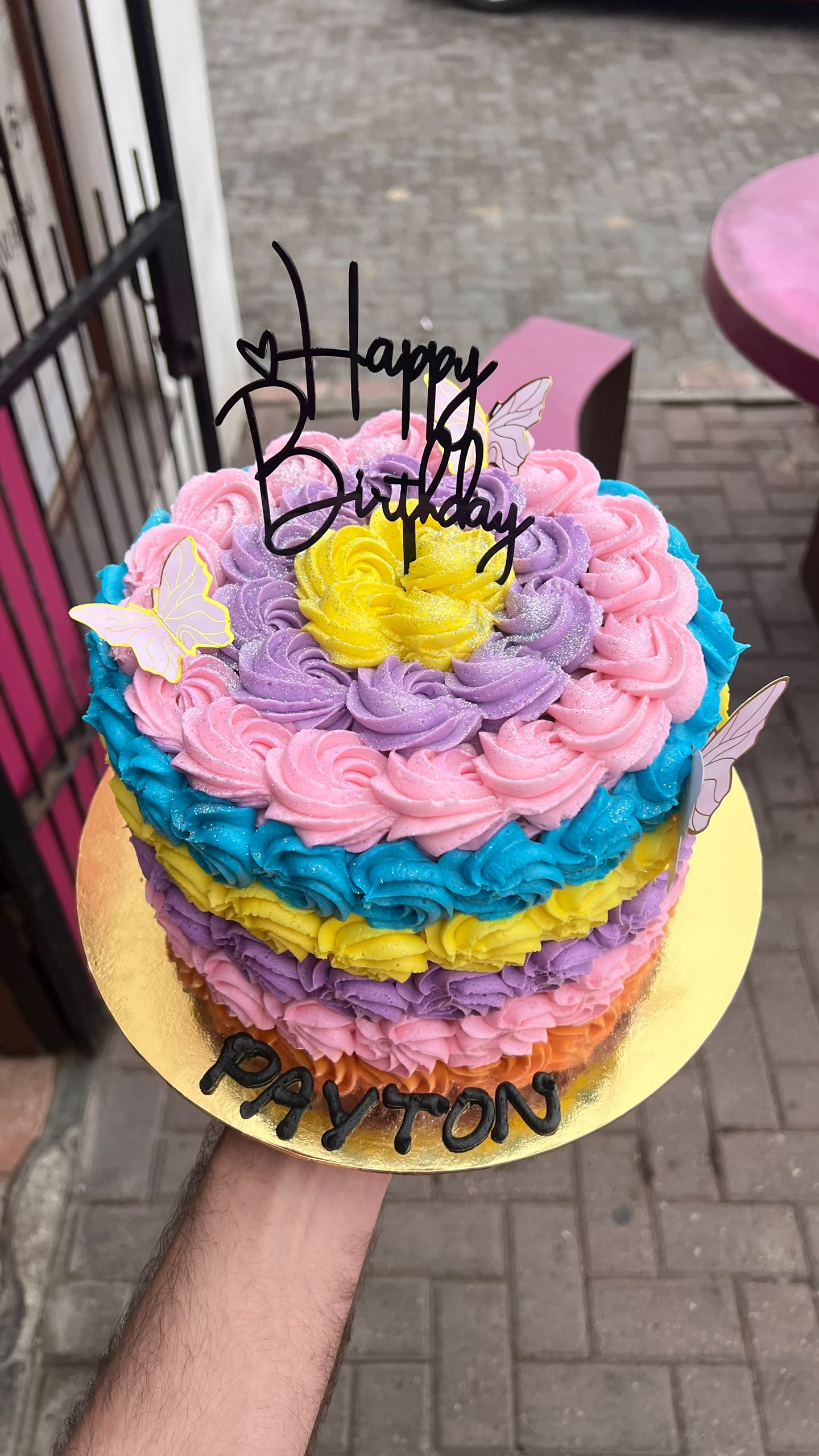 Custom celebration cake design 9 handcrafted by Carens Bakery Corner CC in Walvis Bay